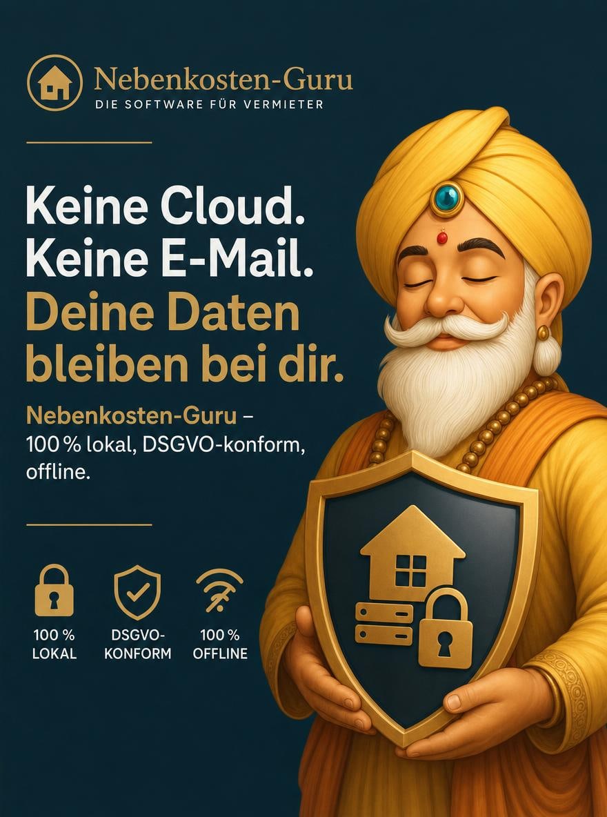 Keine Cloud, keine E-Mail, DSGVO-konform