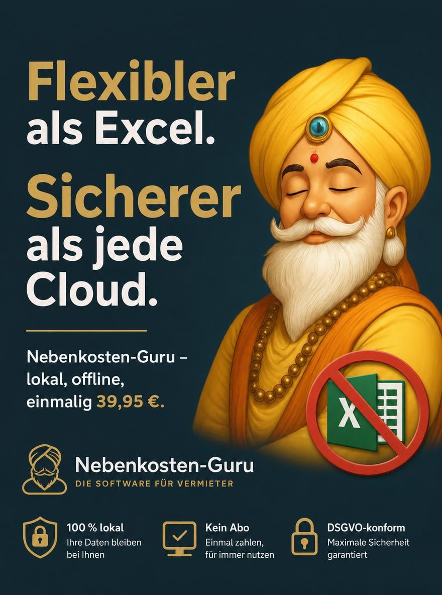 Flexibler als Excel, sicherer als Cloud